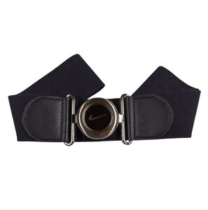 Women’s‎ Golf Nike Belt, M/L Black Stretch with Leather